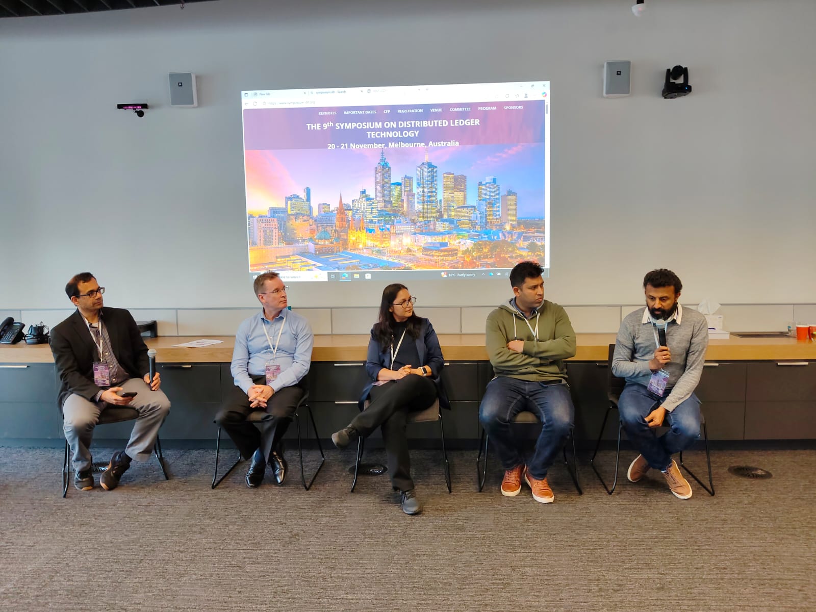 SDLT 2025 panel on AI-powered distributed ledgers