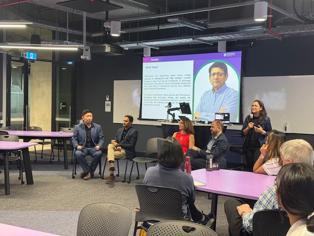 Workshop panel on AI integration in businesses and security risks