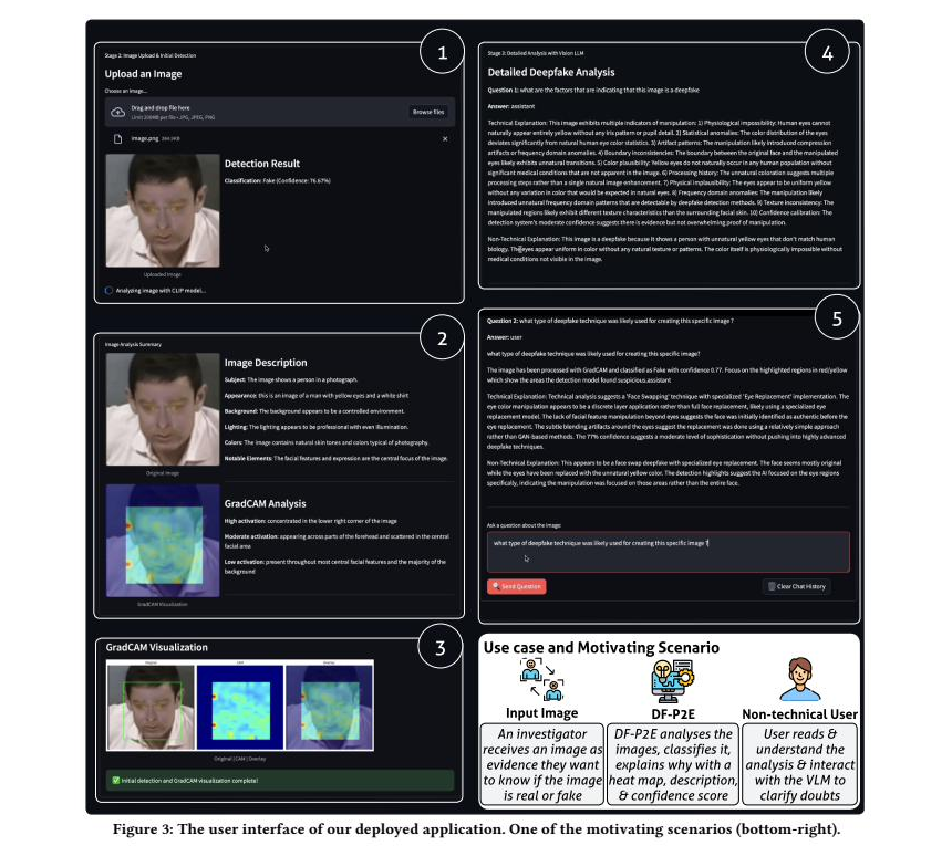 DF-P2E deployed user interface